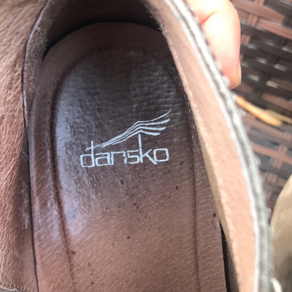 Dansko Shirley Tan Wedge bootie - Picture 2 of 12